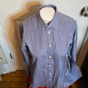 CHARLES TYRWHITT  LONG SLEVEE MEN SHIRT SIZ E 15/ 33 in